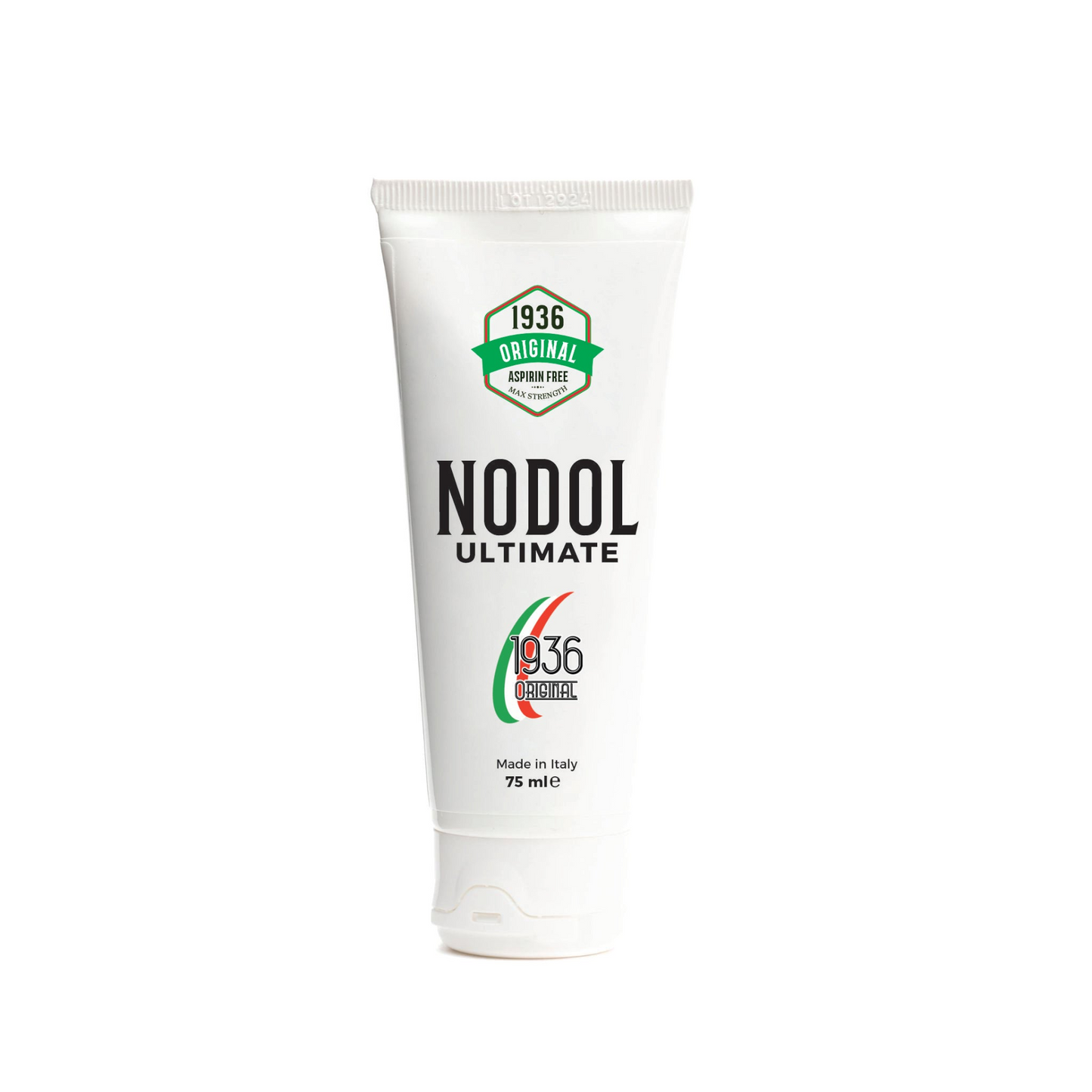 1936 Original Nodol Cream - Fast Acting, Aspirin-Free Joint & Muscle Pain Relief - 95% Natural, Odour-Free, 75ml