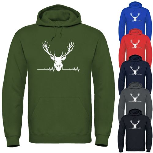 "Stag ECG" Hoodie