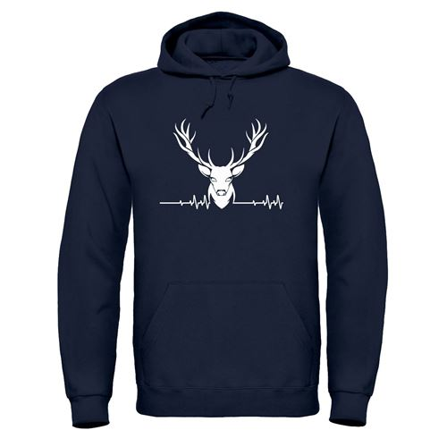 "Stag ECG" Hoodie